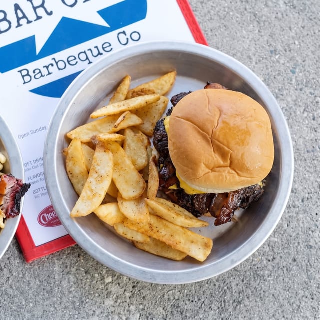 Single Smash Burger.